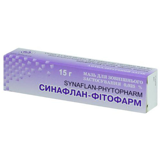 Синафлан-Фітофарм мазь 0.025 %15 г